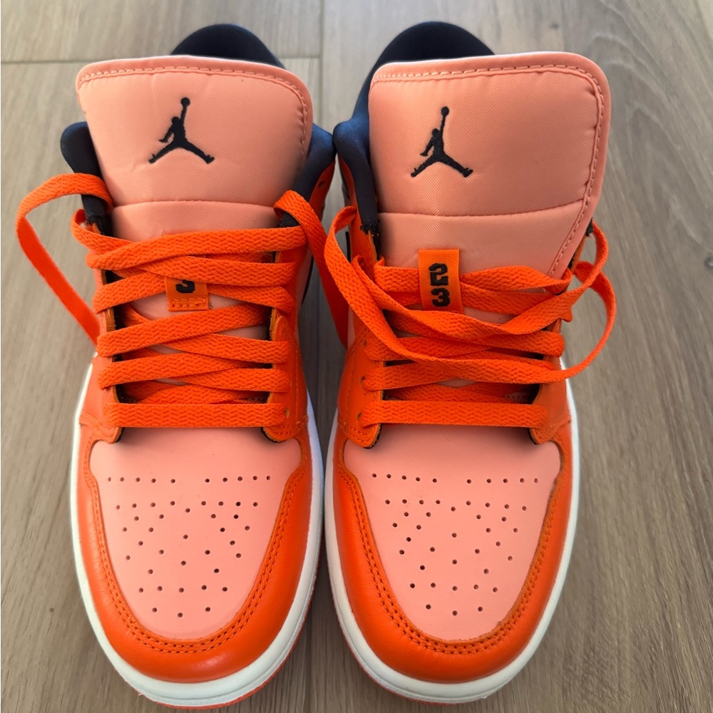 Nike Black and Orange Athletic Shoes
